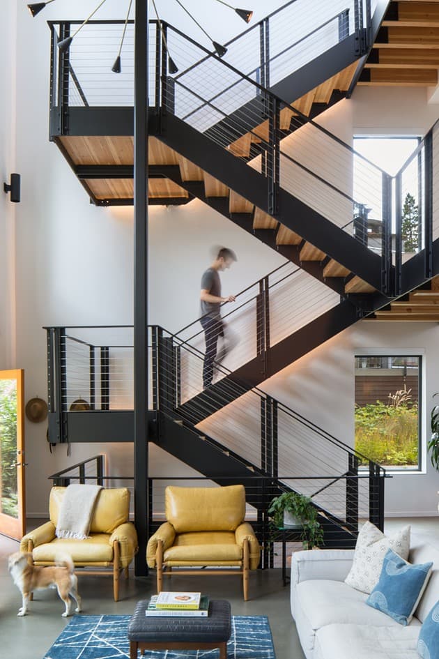 Image showcasing 15 Sleek and Stylish Modern Staircase Designs for Contemporary Living