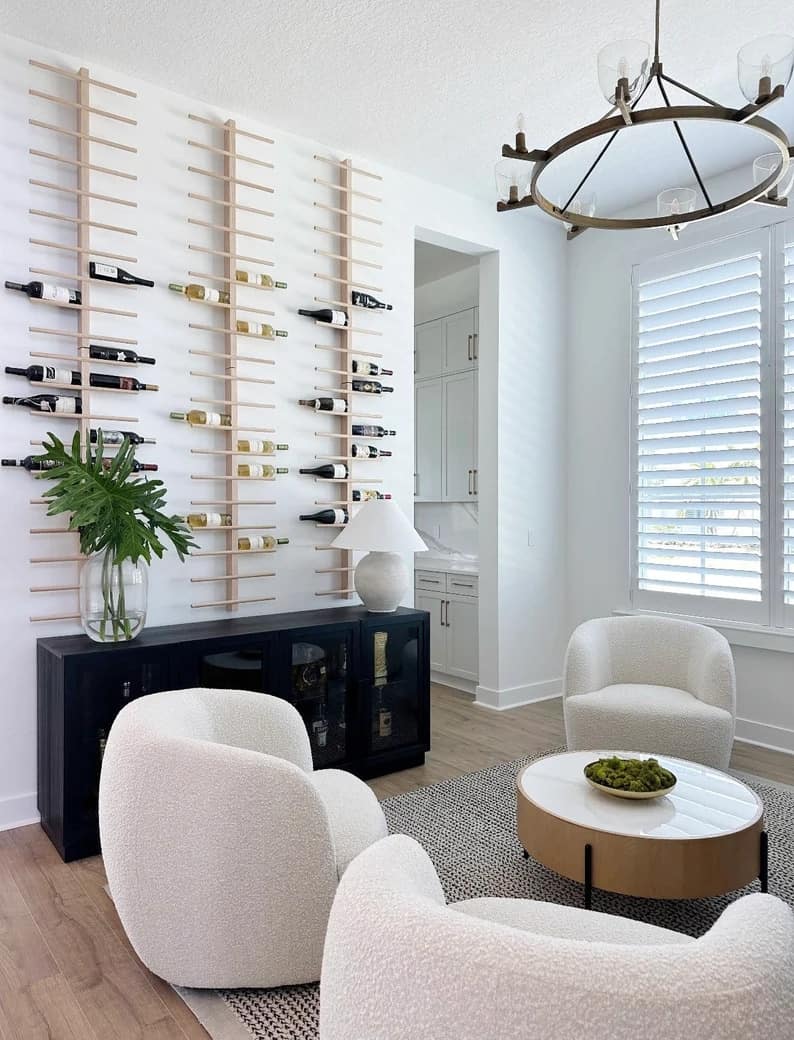 2. Wood Wine Rack 2. Wood Wine Rack