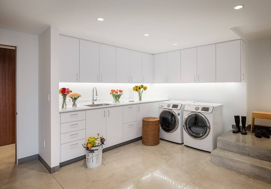10. Modern Laundry Room, Seattle 10. Modern Laundry Room, Seattle