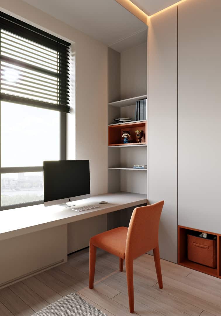 Apartment in Astana by Kvadrat Architects: Cozy Minimalism Overlooking the Cityscape Apartment in Astana by Kvadrat Architects: Cozy Minimalism Overlooking the Cityscape