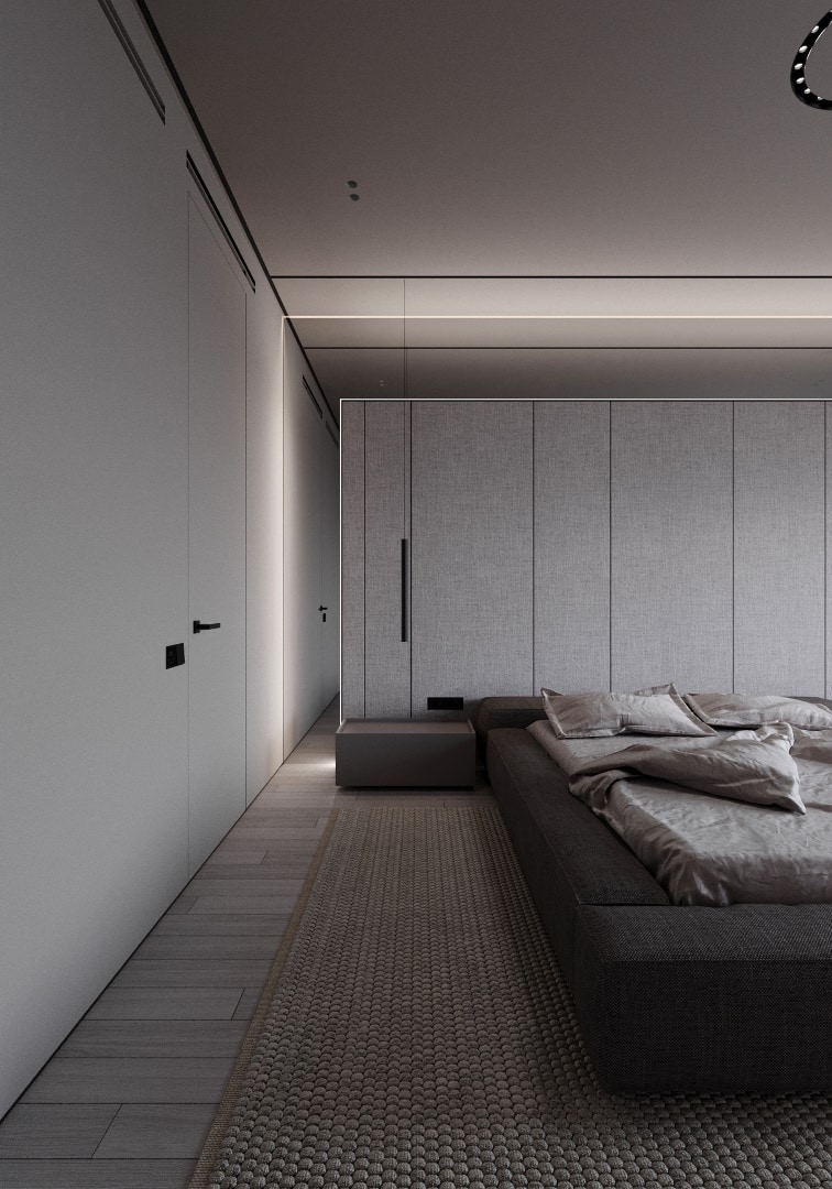 Apartment in Astana by Kvadrat Architects: Cozy Minimalism Overlooking the Cityscape Apartment in Astana by Kvadrat Architects: Cozy Minimalism Overlooking the Cityscape