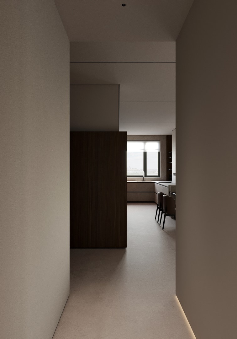 Apartment in Astana by Kvadrat Architects: Cozy Minimalism Overlooking the Cityscape Apartment in Astana by Kvadrat Architects: Cozy Minimalism Overlooking the Cityscape