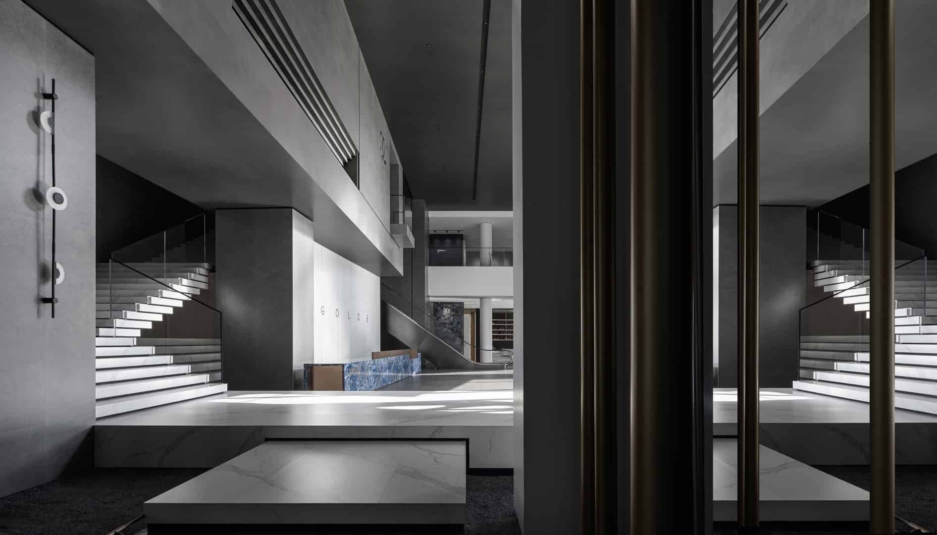 Golde Ceramic Tiles Headquarters by Topway Space Design: A Dancer with Elegant Steps Golde Ceramic Tiles Headquarters by Topway Space Design: A Dancer with Elegant Steps