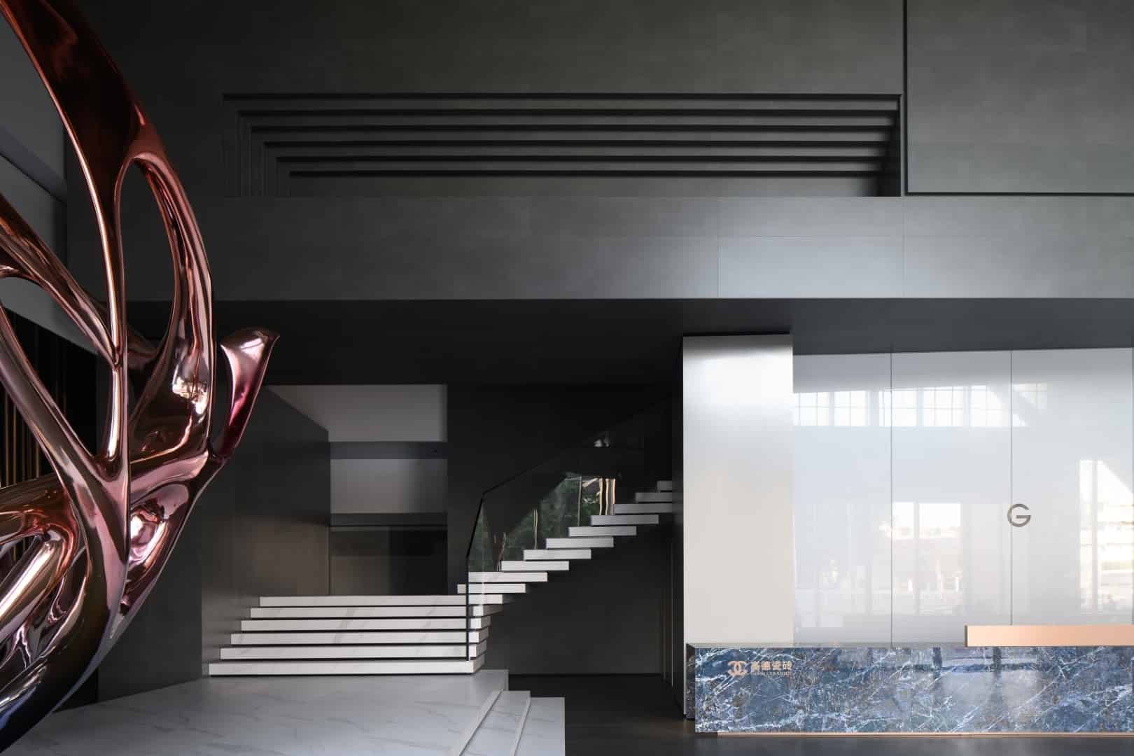 Golde Ceramic Tiles Headquarters by Topway Space Design: A Dancer with Elegant Steps Golde Ceramic Tiles Headquarters by Topway Space Design: A Dancer with Elegant Steps