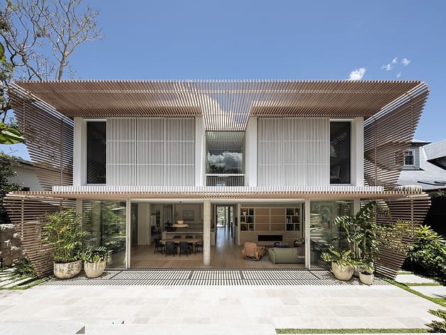 Palm Frond Retreat door Koichi Takada Architects in Sydney, Australië