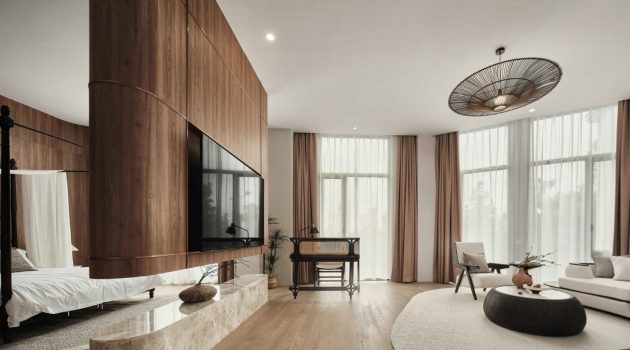 Shanghai Donggang Chengfu Hotel by Shanghai Light and Shadow Design