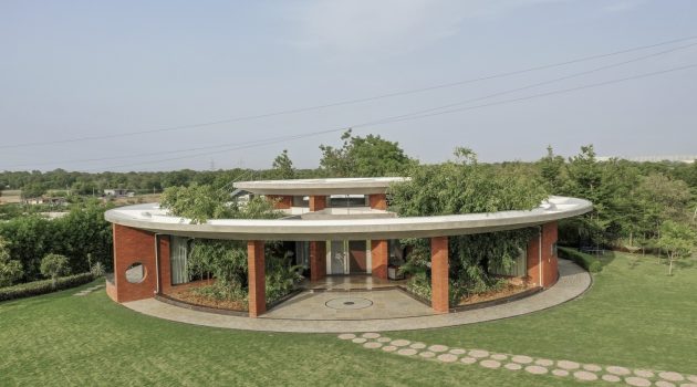 The Ring House by studio prAcademics in India