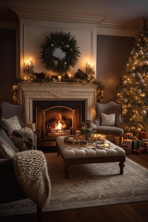 Elevate Your Christmas Decor with Fireplace Finesse Elevate Your Christmas Decor with Fireplace Finesse