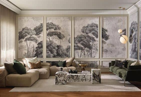 How Wallpaper Can Redefine Luxury in Your Living Room