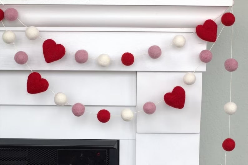 1. Valentine’s Day Garland 1. Valentine’s Day Garland