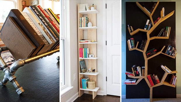 15 Ingenious DIY Bookshelf Designs to Showcase Your Literary Treasures
