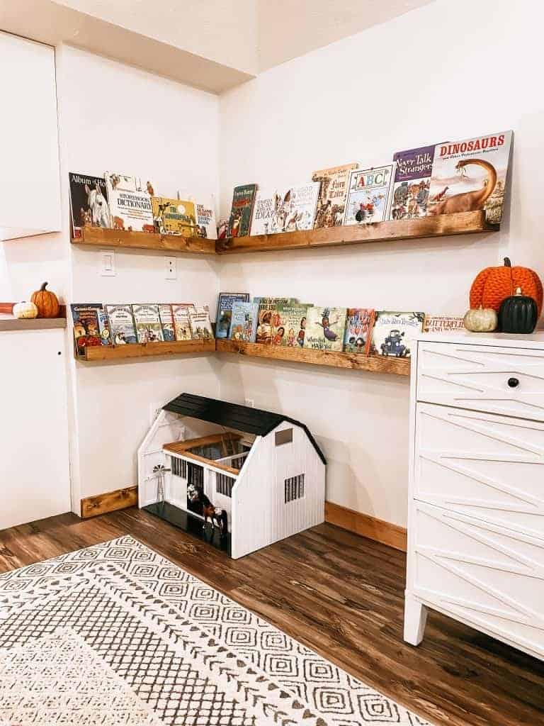 1. Cozy Corner DIY Bookshelf Nook 1. Cozy Corner DIY Bookshelf Nook