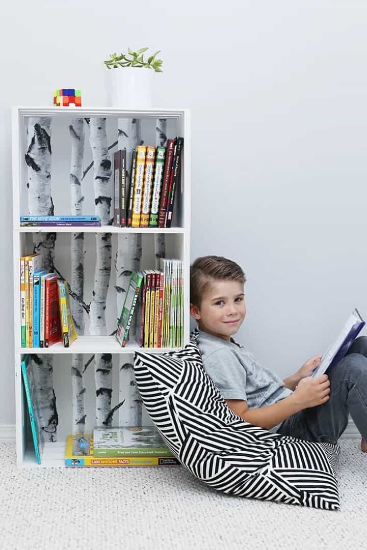 5. Crate Trio Tower Bedside DIY Bookshelf 5. Crate Trio Tower Bedside DIY Bookshelf