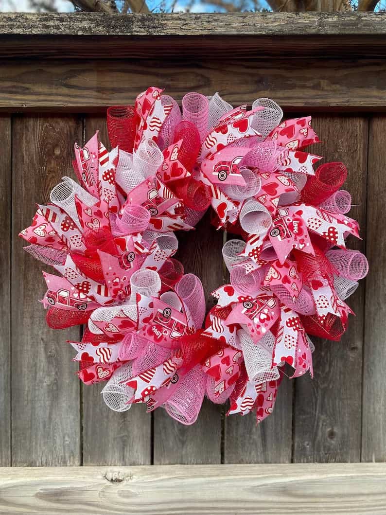 1. Valentines Day Wreath 1. Valentines Day Wreath