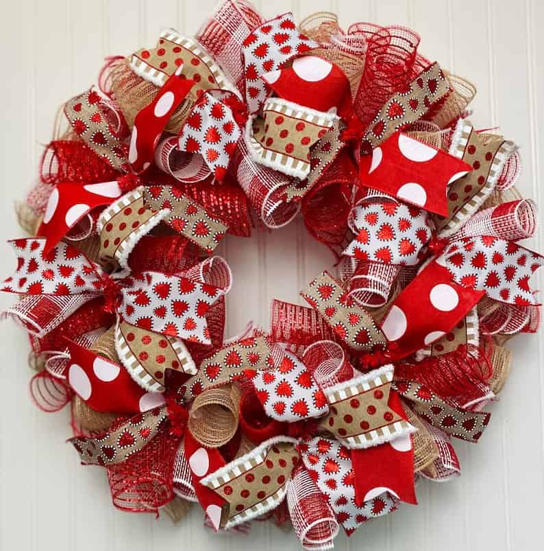 12. heart wreath 12. heart wreath