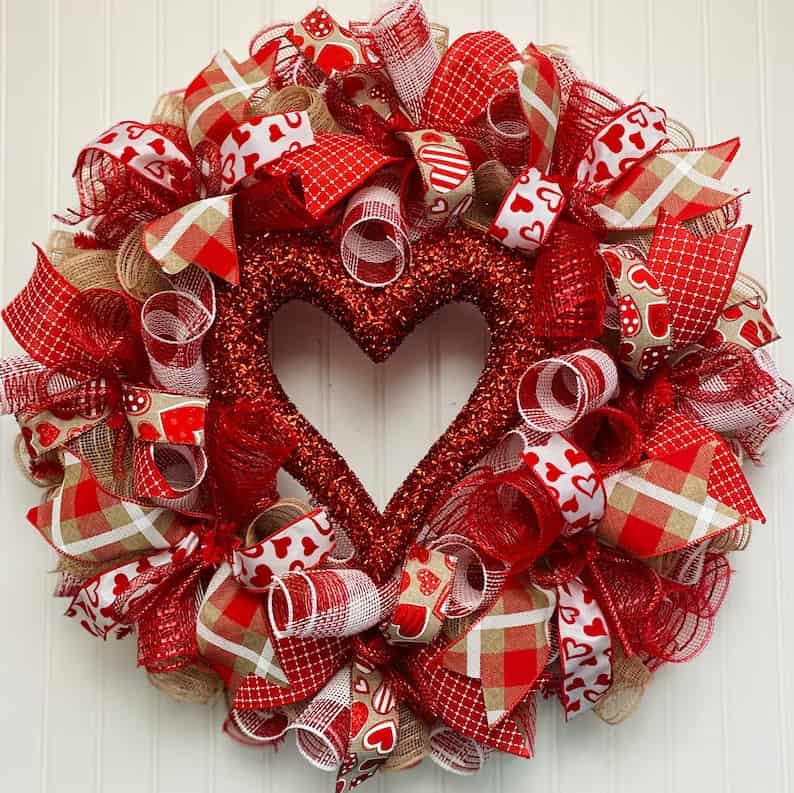 6. valentine wreath 6. valentine wreath