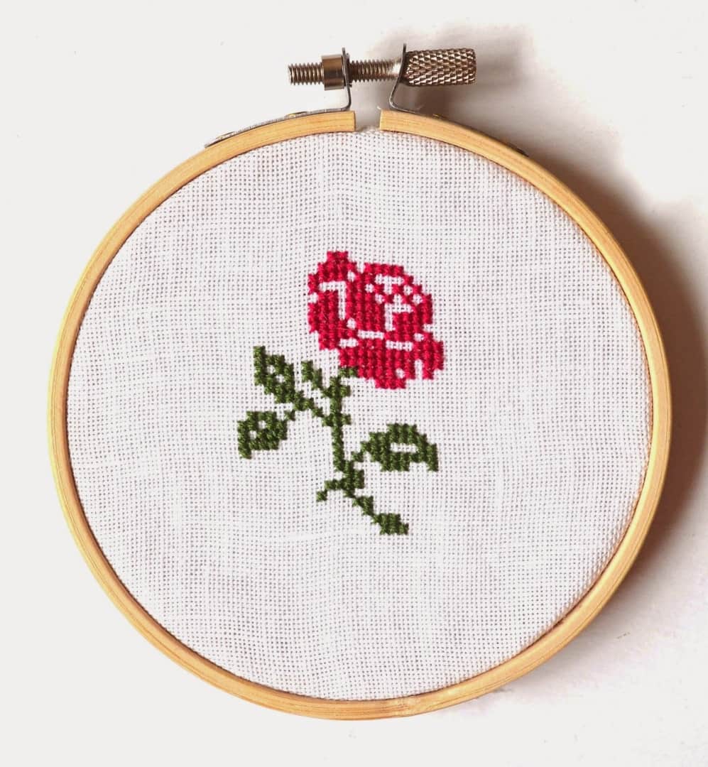 11. Embroidered Rose 11. Embroidered Rose