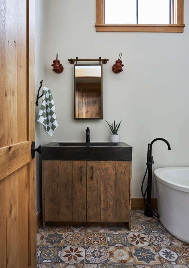 10. Rustic Bathroom, Chicago 10. Rustic Bathroom, Chicago