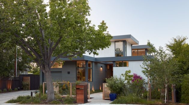 C-Through House by Klopf Architecture in Palo Alto, California