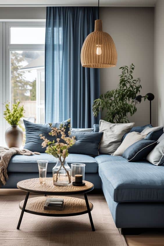 Dive into Comfort and Style with a Blue Sofa in Your Living Room Dive into Comfort and Style with a Blue Sofa in Your Living Room