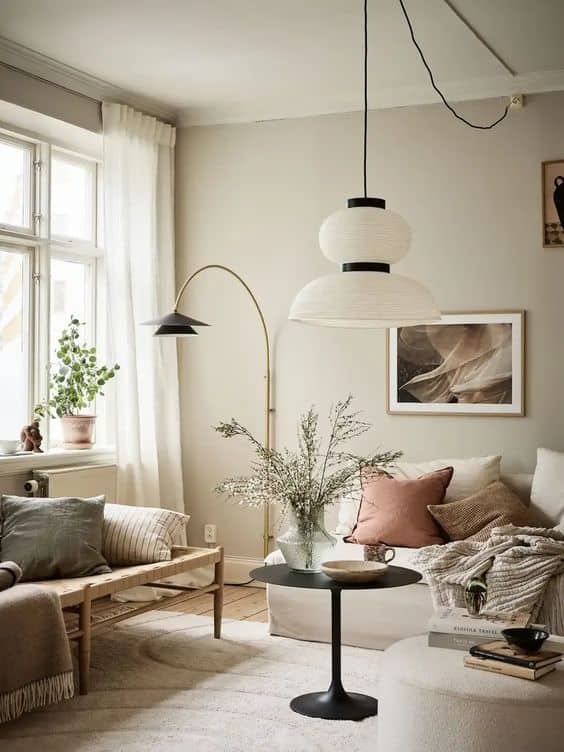 Nordic Apartment's Inviting Warm Color Palette Nordic Apartment's Inviting Warm Color Palette