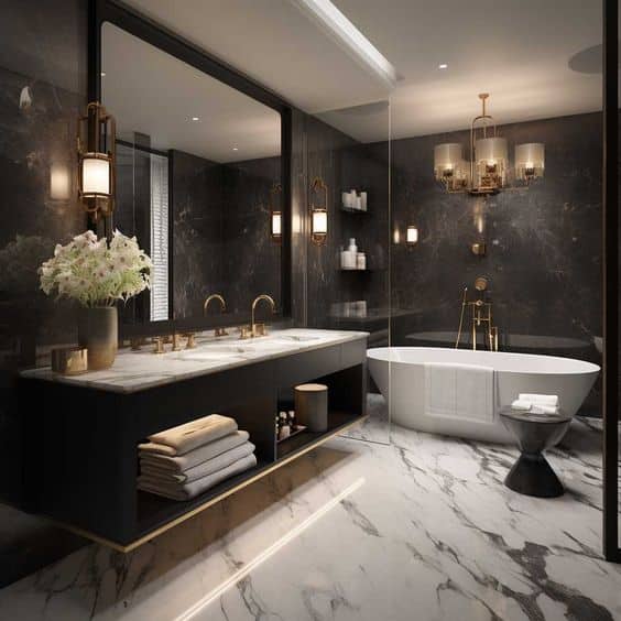 Immerse Yourself in the Lap of Luxury in Your Bathroom Retreat