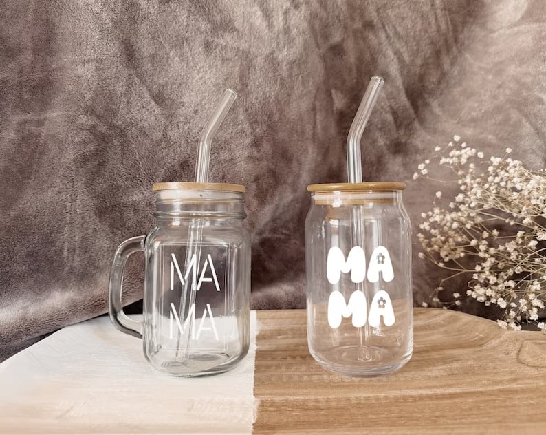 15. Personalized Mama Mason Jar 15. Personalized Mama Mason Jar