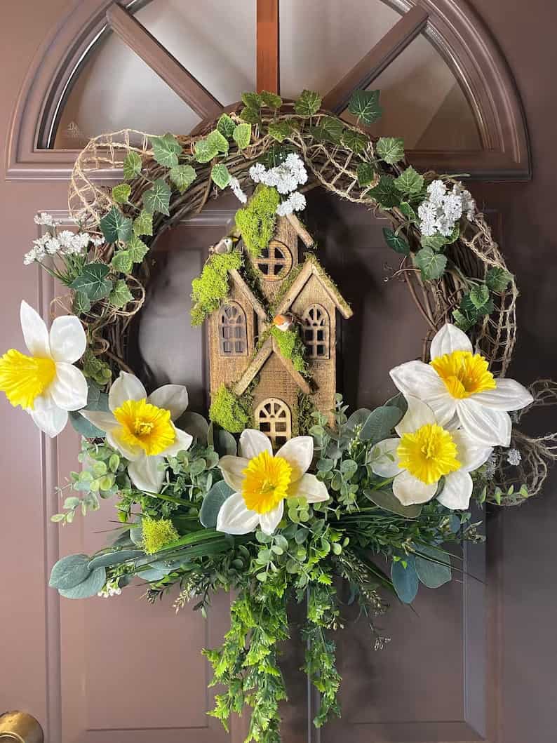11. Spring Church Wreath 11. Spring Church Wreath