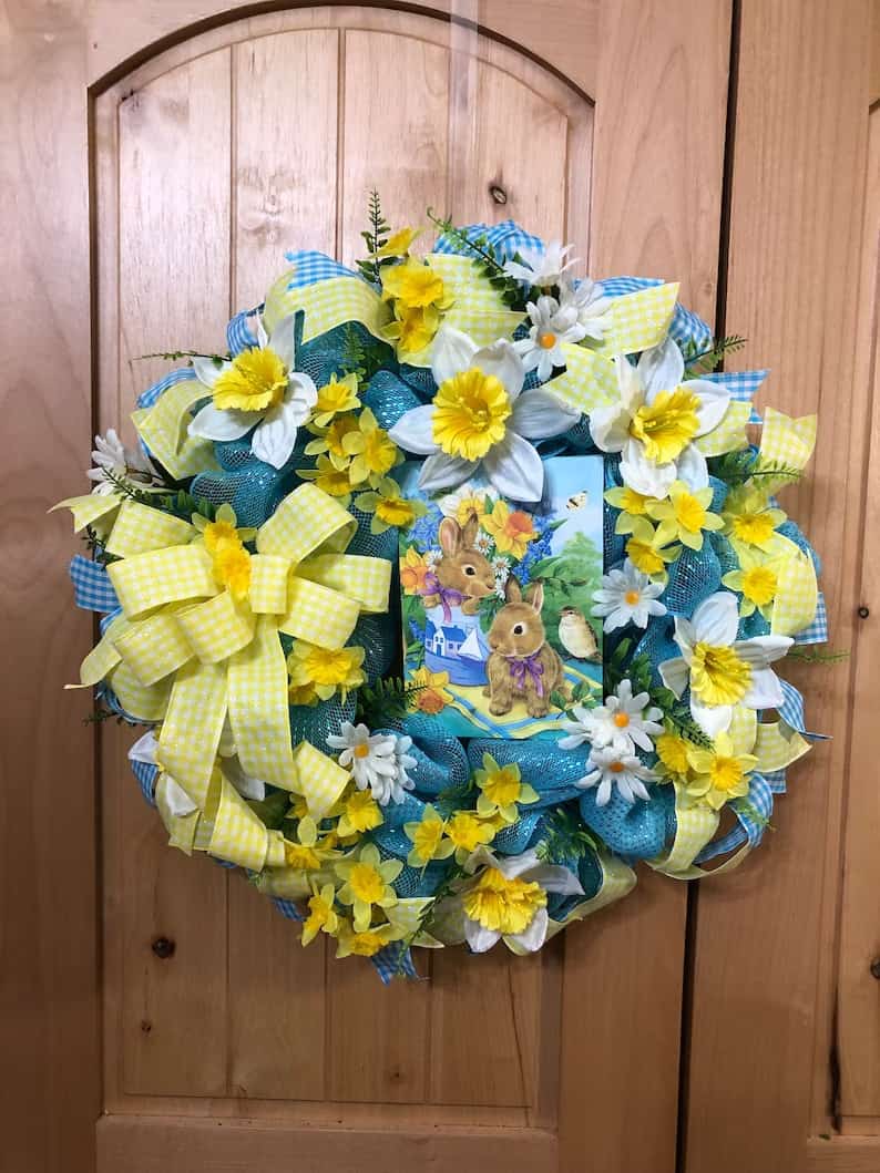 13. Daffodil Daisy Wreath 13. Daffodil Daisy Wreath