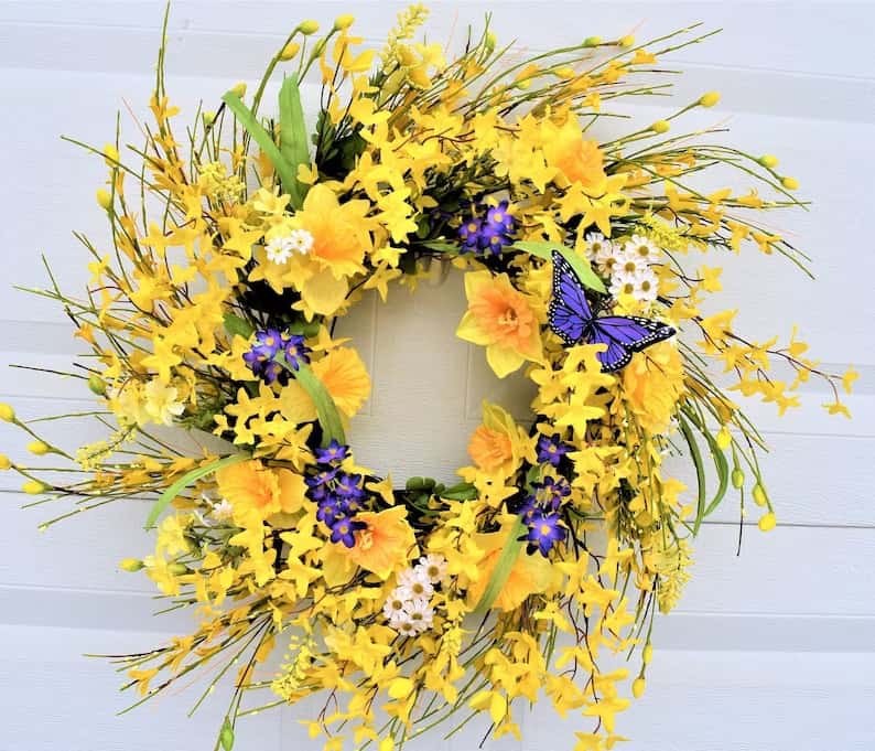 8. Golden Yellow Forsythia 8. Golden Yellow Forsythia