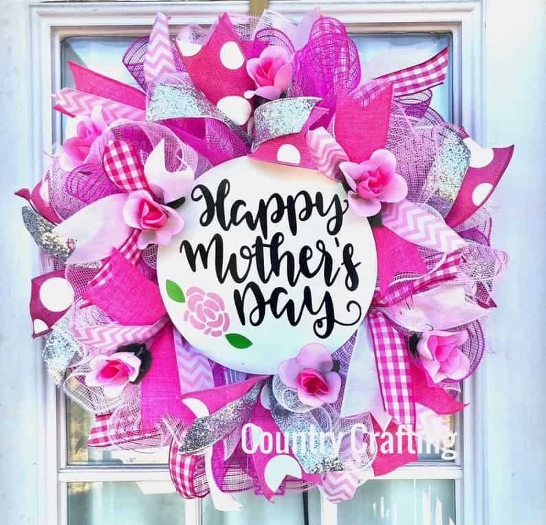 2. Mother’s Day wreath 2. Mother’s Day wreath