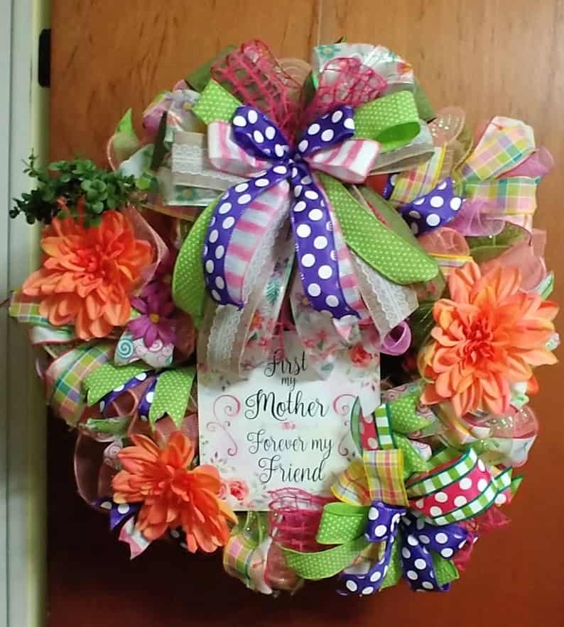 8. Mothers Day Wreath 8. Mothers Day Wreath