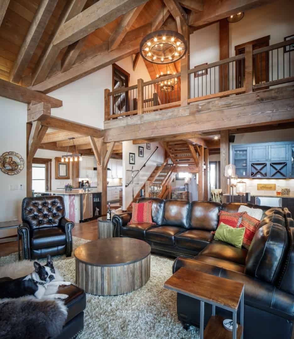 12. Rustic Living Room, Denver 12. Rustic Living Room, Denver