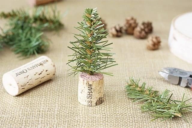 5. A Wine-Inspired Cork Christmas Tree Craft 5. A Wine-Inspired Cork Christmas Tree Craft