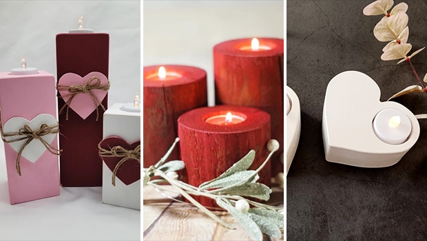 15 Romantic Valentine’s Candle Holders Designs for Cozy Evenings