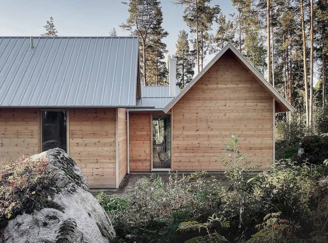 Library House by Fria Folket + Hanna Michelson: A Courtyard Home Framed by Books Library House by Fria Folket + Hanna Michelson: A Courtyard Home Framed by Books
