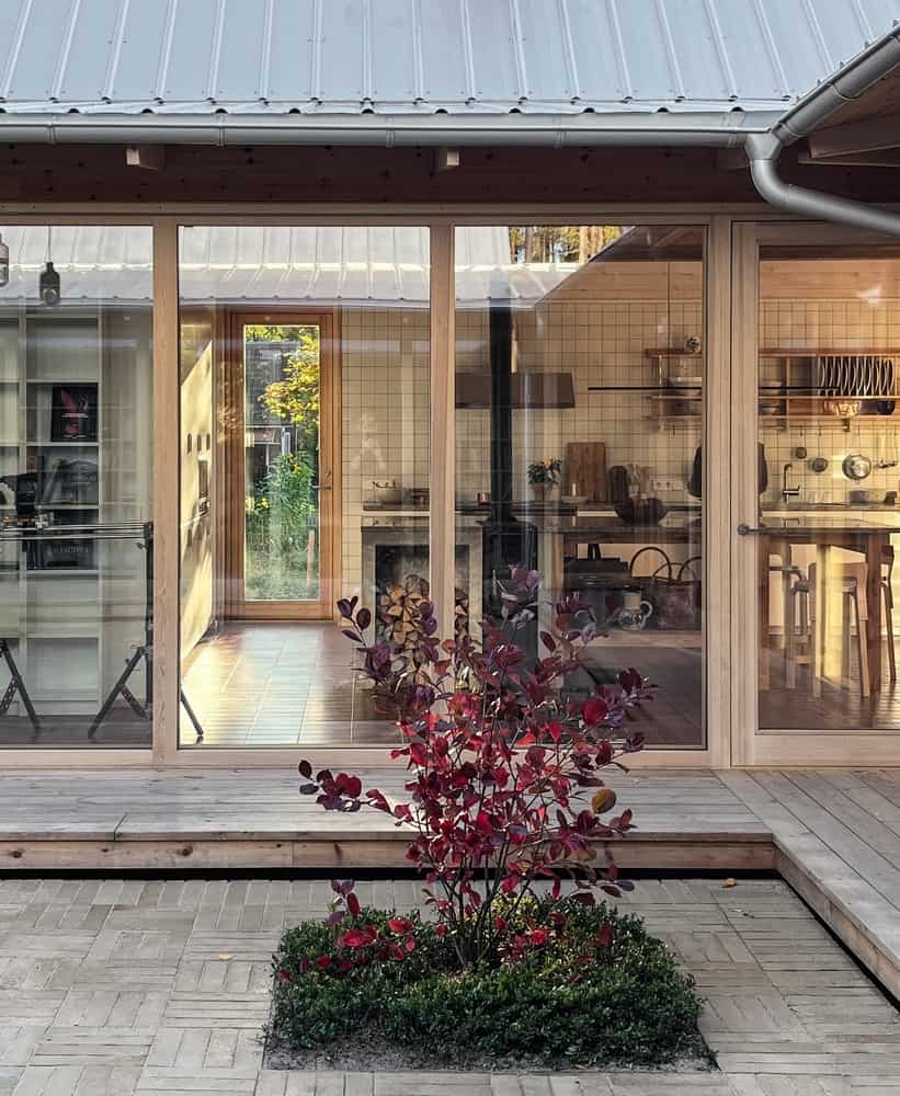 Library House by Fria Folket + Hanna Michelson: A Courtyard Home Framed by Books Library House by Fria Folket + Hanna Michelson: A Courtyard Home Framed by Books