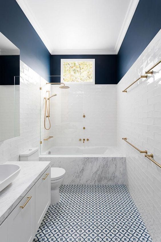 Bring Heavenly White and Blue Hues to Your Bathroom Decor Bring Heavenly White and Blue Hues to Your Bathroom Decor