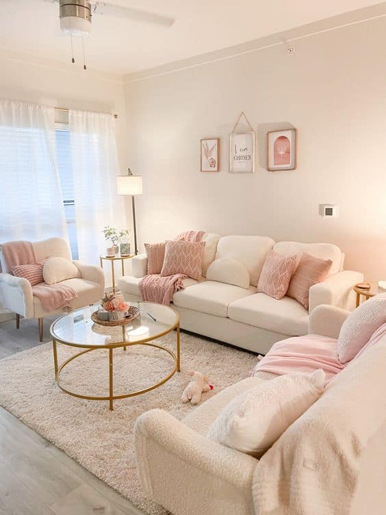 Create a Serene Retreat with Girly Apartment Decor