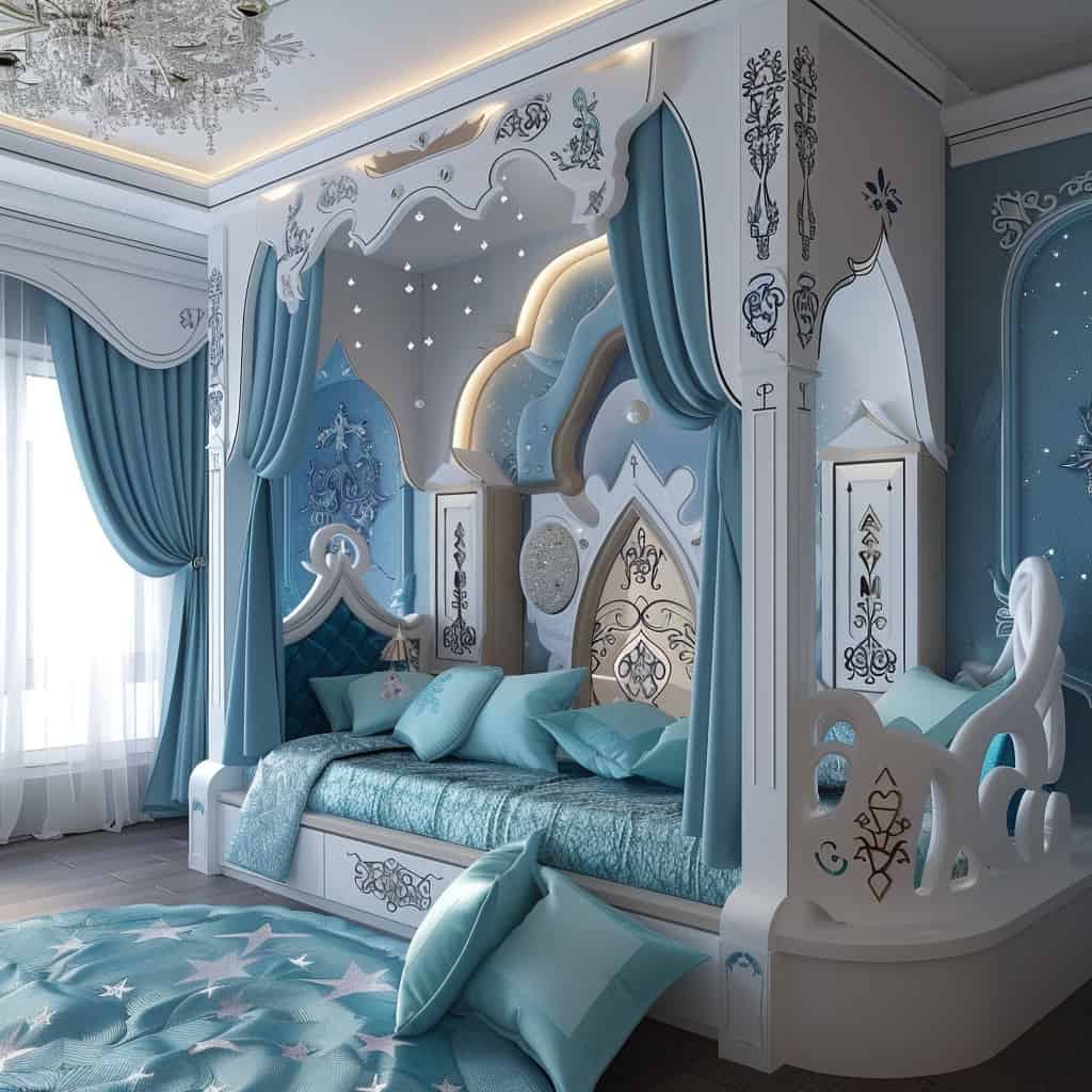 Frozen Fantasy: 15 Enchanting Elsa-Inspired Bedroom Designs for Your Little Ice Princess Frozen Fantasy: 15 Enchanting Elsa-Inspired Bedroom Designs for Your Little Ice Princess