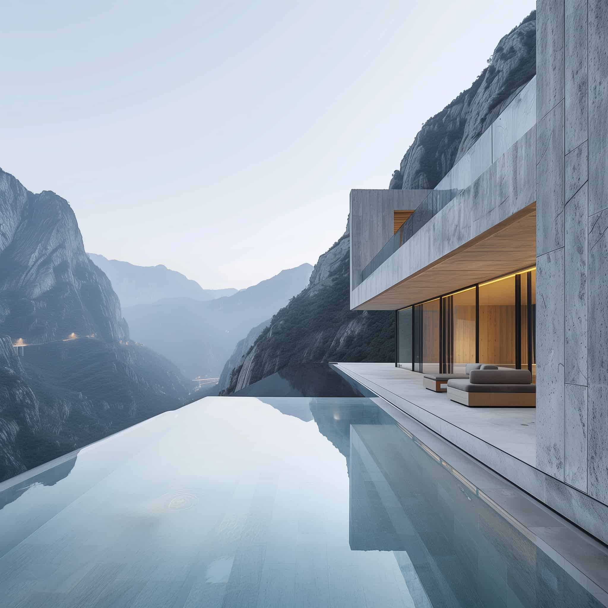 Mountain Retreat Penthouse With Infinity Pool photo