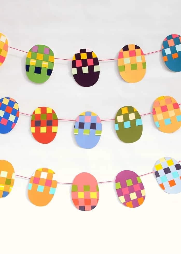 11. Paint Chip Easter Egg Banner 11. Paint Chip Easter Egg Banner