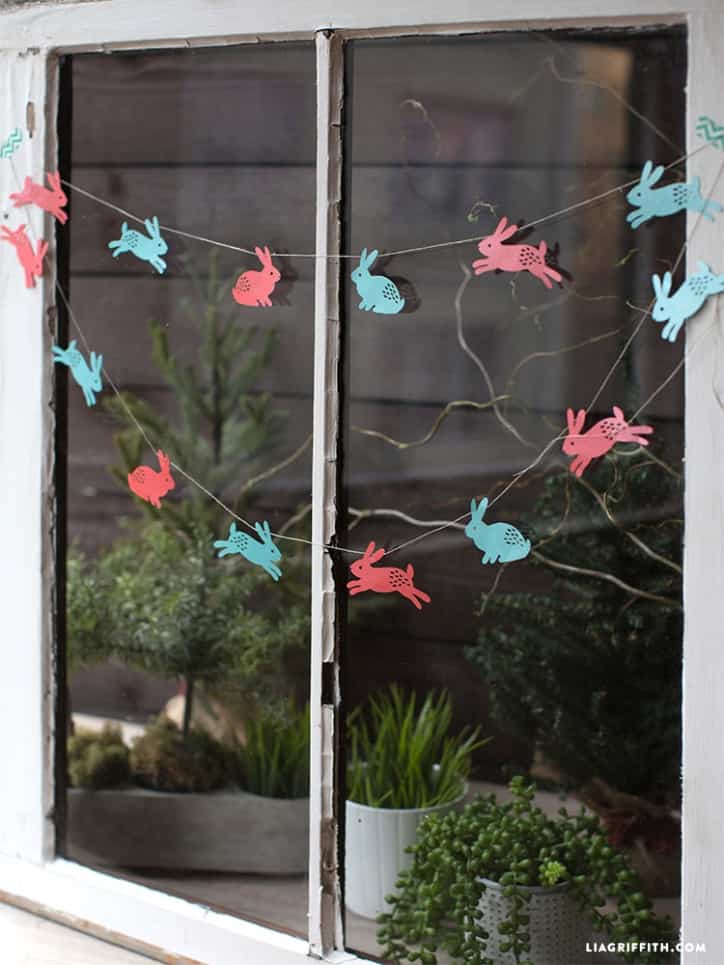 5. Papercut Bunny Garland 5. Papercut Bunny Garland