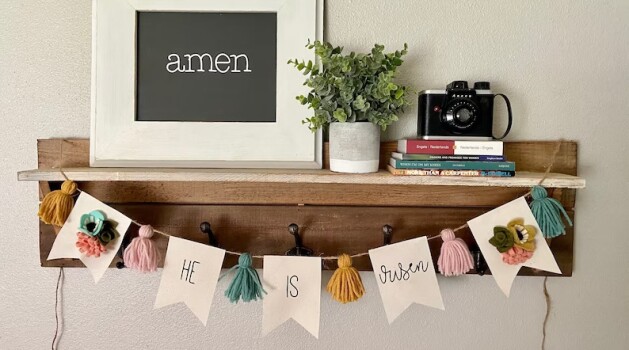 15 Easter Banner Ideas to Sprinkle Joy and Color Across Your Home