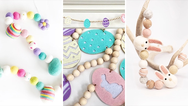 15 Easter Garland Designs to String Along the Spring Festivities