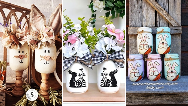 15 Easter Mason Jar Designs to Take Inspiration From for Your Décor