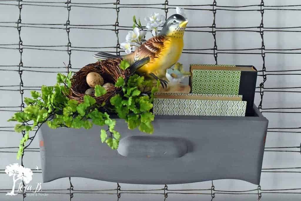 8. Repurposed Drawer Wall Pockets 8. Repurposed Drawer Wall Pockets