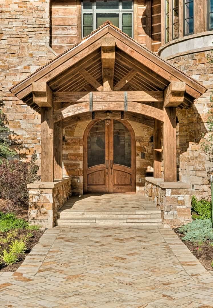 15 Rustic Entrance Designs That Create a Warm and Inviting First Impression 15 Rustic Entrance Designs That Create a Warm and Inviting First Impression
