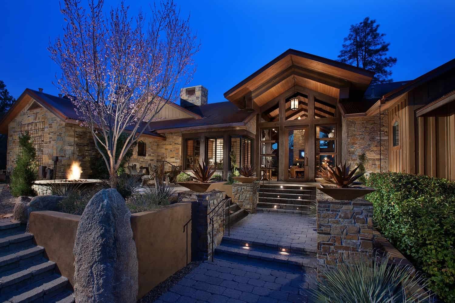 15 Rustic Entrance Designs That Create a Warm and Inviting First Impression 15 Rustic Entrance Designs That Create a Warm and Inviting First Impression