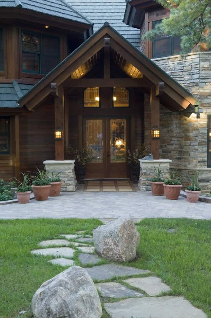15 Rustic Entrance Designs That Create a Warm and Inviting First Impression 15 Rustic Entrance Designs That Create a Warm and Inviting First Impression